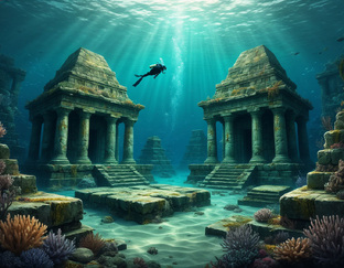 Затопленные города мира