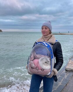 Моя Пушистая Адель 🐈☁️🤍