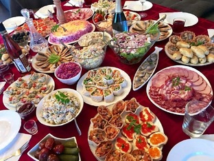 Шикарные праздничные столы