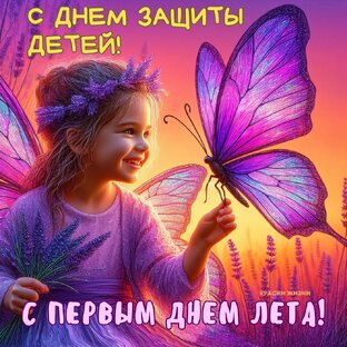   "С Днем защиты детей", "С  Первым днем лета"