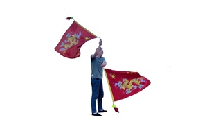 Упражнения с фитнес флагами