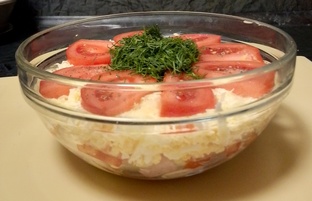 Салаты с сыром