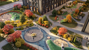 Благоустройство закрытой территории