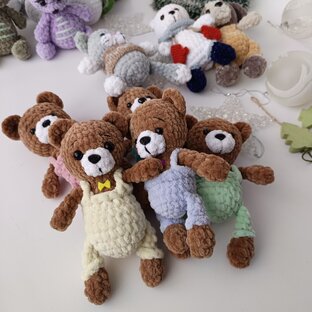 Вязаные крючком игрушки