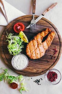 Как вкусно приготовить Лосось ? 