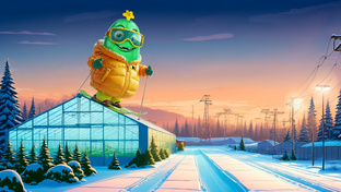 Тепличный Марафон 2025: прокладываем лыжню