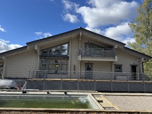 СКАНДИ дом из клееного бруса