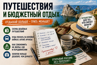 ПУТЕШЕСТВИЯ И БЮДЖЕТНЫЙ ОТДЫХ
