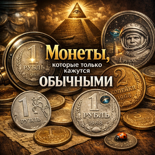Монеты, которые только кажутся обычными: Разбираем редкие разновидности