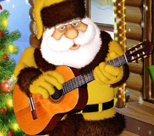 Застольные и Новогодние песни под гитару с аккордами!