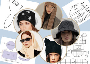 Шапки, шляпки и панамы