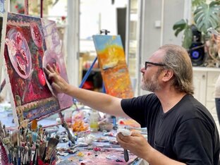 Мастер-класс живописи маслом от Игоря Сахарова