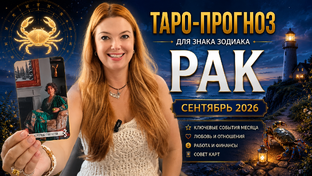 СЕНТЯБРЬ 2026г - ТАРО Прогнозы – знаки зодиака. Расклад таро. Гадание онлайн
