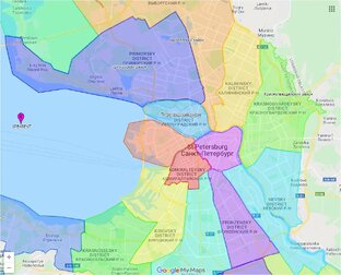 Районы Санкт-Петербурга
