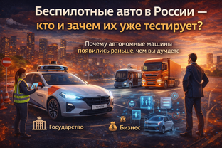 Беспилотные авто в России — кто и зачем их уже тестирует