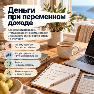 Деньги при переменном доходе