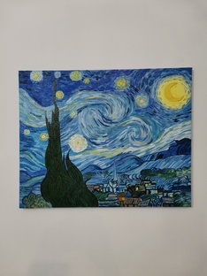 картина Ван Гог Звёздная ночь репродукция 