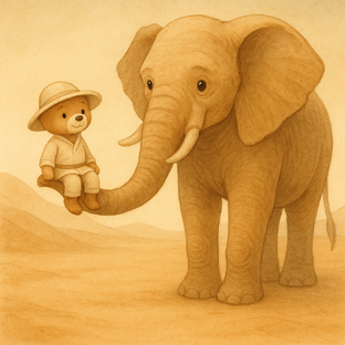 Сказка пятая. "Мишель и Дух Песков"