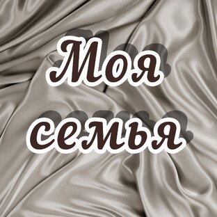 Моя семья