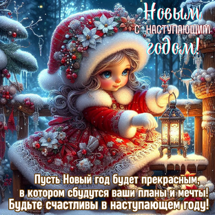 Открытки с наступающим Новым годом