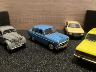 Москвичи от De Agostini в журнальной серии «Автолегенды СССР» 