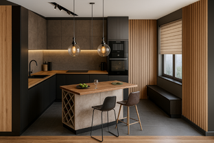 Интерьер с ИИ