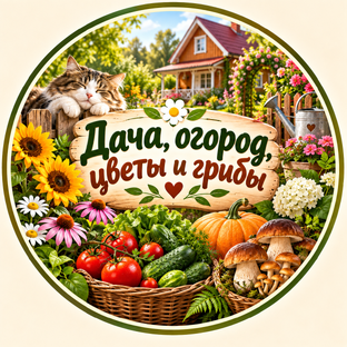 Дача, огород, цветы и грибы
