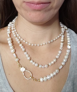 Бусы, колье, цепи