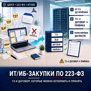 ИТ-закупка по 223-ФЗ: как сделать так, чтобы результат можно было принять