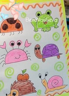 🖍☺👍Простые рисунки с озвучкой