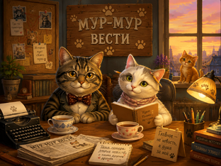 «Мур-Мур Вести»! 🐾📰