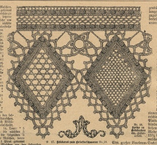 Старинное кружево.