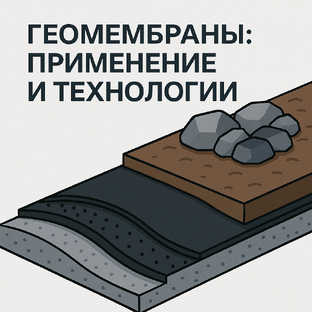 Геомембраны и их применение