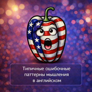 Типичные ошибочные паттерны мышления в английском
