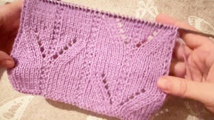 Красивые ажурные узоры спицами