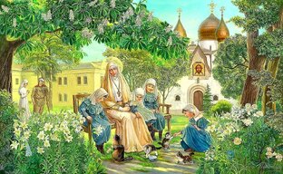 Жития святых.  Церковный календарь 