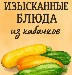 Изысканные блюда из кабачков