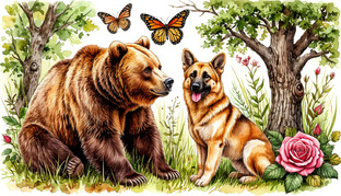 Описания растений и животных