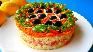 Салаты и рулеты