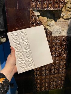 Дневник реставрации печи доходного дома Б. С. Майзель. Большой проспект П.С.,98