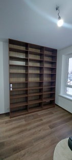 Стеллаж для книг на заказ купить в Москве