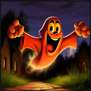 👻 🎃 Забавные привидения_Хэллоуин