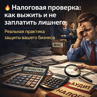 🔥 «Налоговая проверка: как выжить и не заплатить лишнего»