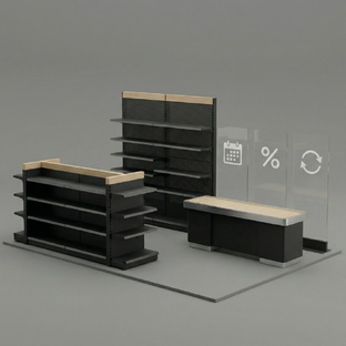 Стеллажи для магазина