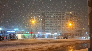 Снег в Краснодаре