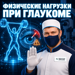 Физические нагрузки при глаукоме