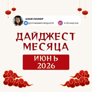 Дайджест месяца. ИЮНЬ 2026