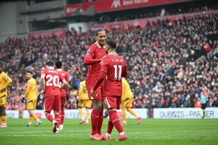 "Ливерпуль" 2:1 "Вулверхэмптон". 17.02.2024