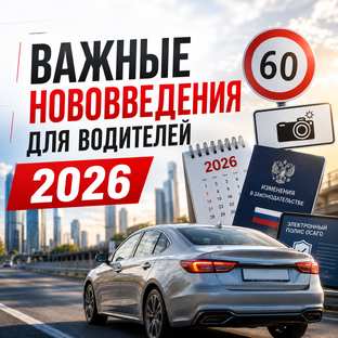 Новости и изменения для водителей