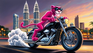 Малайзия на мото на Новый год 2025